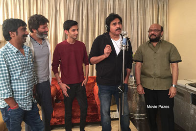 Pawan Kalyan sings for Agnyathavasi